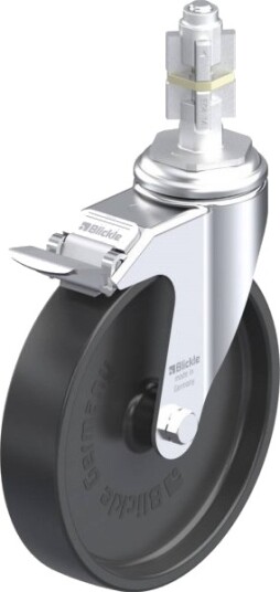 Blickle 742581 Lkra-Poa 150G-11-Fi-E14 Styrehjul Med Brems (150 Mm, 110 Kg Maks.), 1 Stk