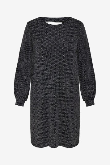 Only Carmakoma Kjole crCarol L/S Glitter Svart