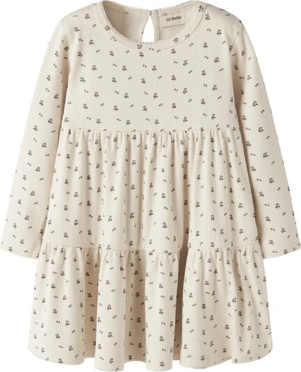 Lil"Atelier Nmflago Moi Ls Loose Dress Lil Cream 104