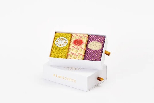 Claus Porto Gift Box 3 Waxed Sealed Soaps Claus Porto Gift Box 3 Waxed Sealed Soaps