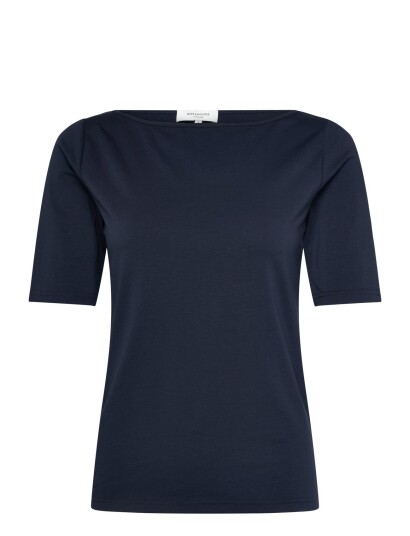 Rosemunde Rwnatali 2/4 Boatneck T Shirt Navy M Rosemunde Rwnatali 2/4 Boatneck T Shirt Navy M