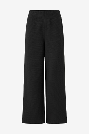 Puma   Yogabukser Q4 Studio Textured HW Pant   Svart