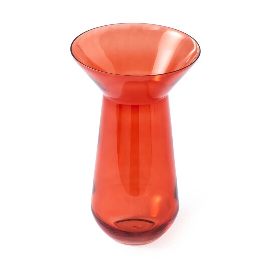 POLSPOTTEN Long neck vase 45 Oransje