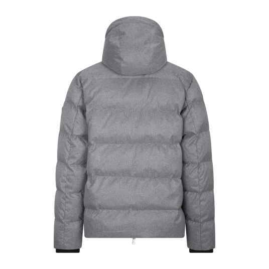 Lester Jacket Grey melange XL Brushed flannell padded jacket Lester Jacket Grey melange XL Brushed flannell padded jacket