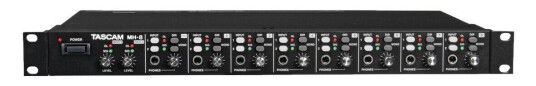 Tascam MH-8 8 Channel Headphone Mixer Tascam MH-8 8 Channel Headphone Mixer