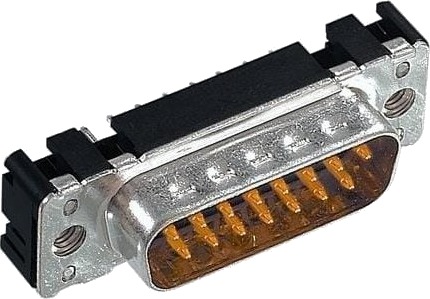 Harting 09 65 161 6713 D-Sub 1 Sort Metallisk Polybutylentereftalat Pbt Stål Termoplast Kobberlegering 10 Mo 1000 V