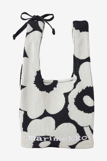 Marimekko Veske Knitted Mini Tote Unikko Svart