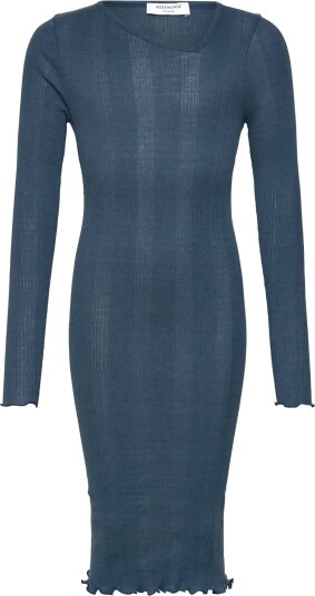 Rosemunde Kids Rkbayls Midi Dress DARK DENIM 128 Rosemunde Kids Rkbayls Midi Dress DARK DENIM 128
