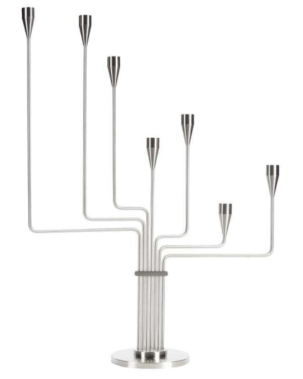 Piet Hein Boligtilbehør - Karlsvognen Candle Holder H63 Stainless Steel Piet Hein Piet Hein Boligtilbehør - Karlsvognen Candle Holder H63 Stainless Steel Piet Hein