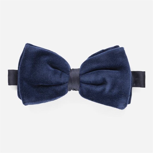 Ferner Jacobsen Sløyfe Velour - Navy Ferner Jacobsen Sløyfe Velour - Navy
