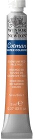 Winsor Newton Cotman akvarellfarge 8ml Cad Red Pale Hue 103 Winsor Newton Cotman akvarellfarge 8ml Cad Red Pale Hue 103