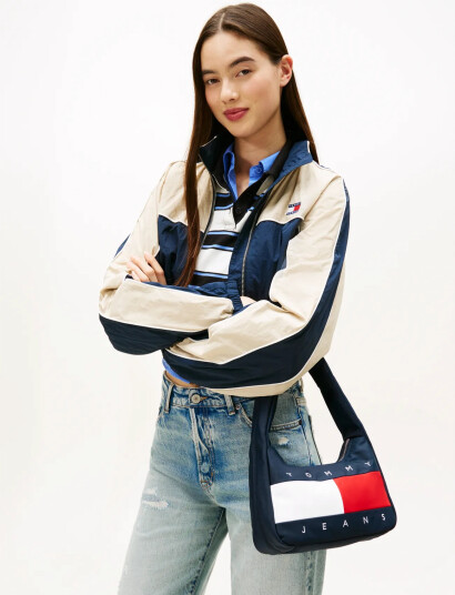 Tommy Hilfiger Tjw Archive Shoulder Bag - Navy - ONE SIZE Tommy Hilfiger Tjw Archive Shoulder Bag - Navy - ONE SIZE