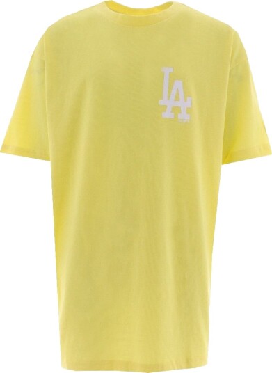 New Era T skjorte Pastel Yellow Los Angeles Dodgers New Era Medium T skjorte Gul New Era T skjorte Pastel Yellow Los Angeles Dodgers New Era Medium T skjorte Gul