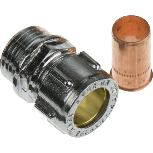 FIX-PRO TIPPUNION 15MM X 1/2" TIL KOBBERRØR
