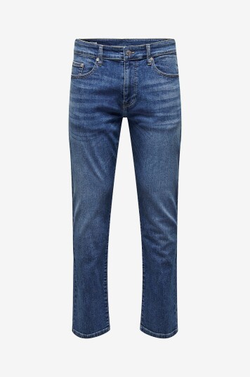 Only & Sons Jeans onsWeft Reg. MB 6755 Mat Dnm Blå Only & Sons Jeans onsWeft Reg. MB 6755 Mat Dnm Blå