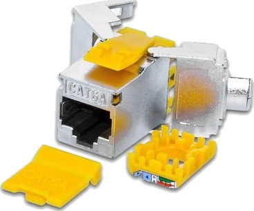 Wirewin Rj 45 10Gbase T Cat6a Stp Gult Sølv
