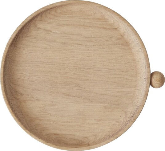 OYOY Living Design Inka Wood Tray Round - Beige - Ø 20 CM