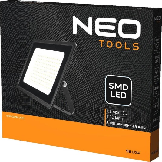 NEO Tools Arbeidslampe 99-054 SMD LED 100 w, 8000 lm, 230 v, IP65