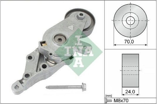 INA 534 0140 30 Spennarm, vifterem INA 534 0140 30 Spennarm, vifterem