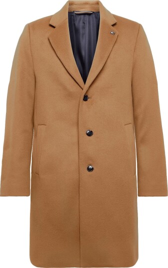 Tommy Hilfiger Ny Wool Mix Coat TIMELESS TAWNY L Tommy Hilfiger Ny Wool Mix Coat TIMELESS TAWNY L