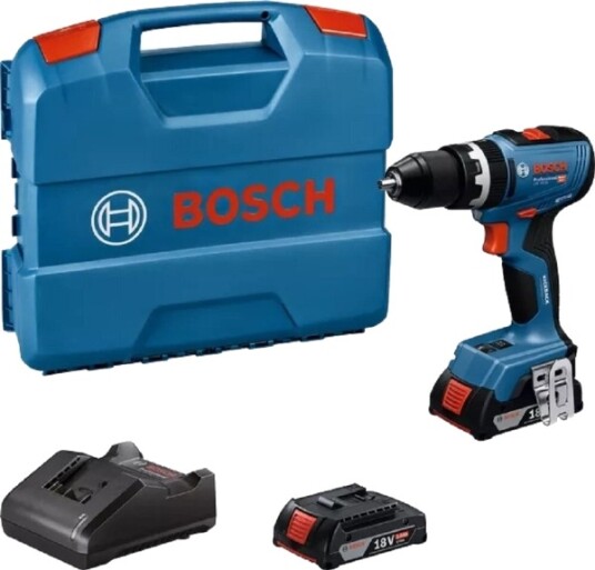 Bosch GSB 18V 65 Borskrutrekker 2 x 2 Ah Batteri Bosch GSB 18V 65 Borskrutrekker 2 x 2 Ah Batteri
