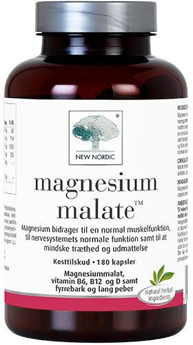 New Nordic Magnesium Malate   180 kapsler