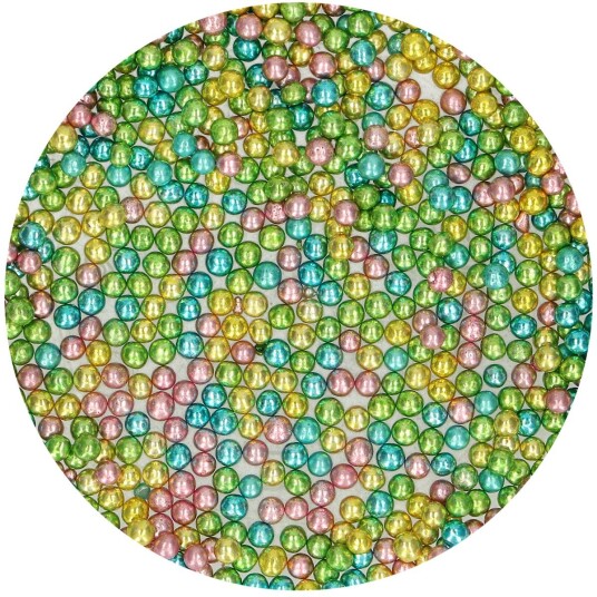 Kakestrø Sukkerperler Glinsende Harlequin 