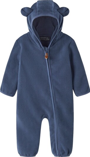 Name It Nbnmeeko Fleece Suit Melange Noos Blue 50 56