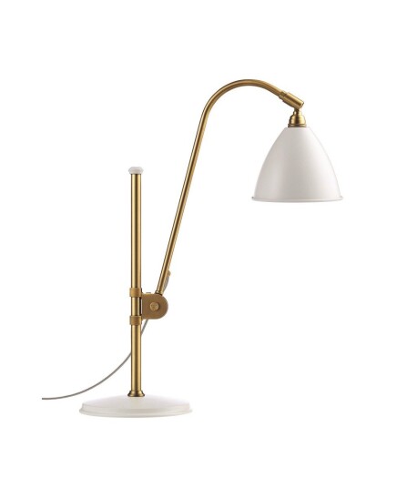Gubi BL1 Soft White Semi Matt/Brass Gubi BL1 Soft White Semi Matt/Brass