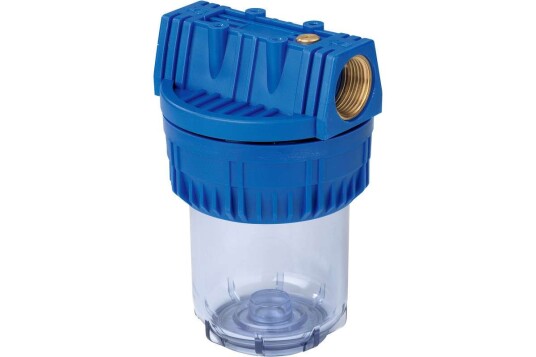 Filter 1 in kort, uten filterinnsats Filter 1 in kort, uten filterinnsats