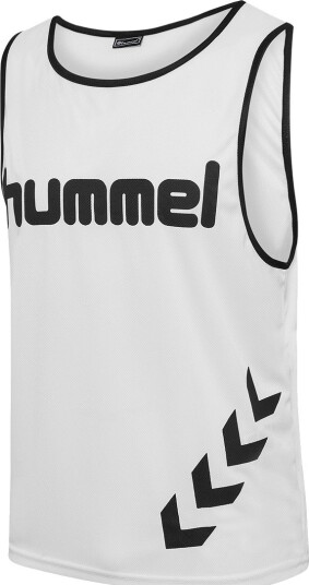 Hummel Treningsvest Fundamental Hvit/svart Barn størrelse 128 cm