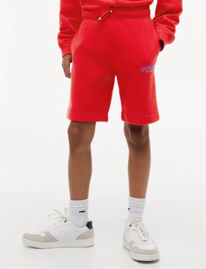Tommy Hilfiger Monotype Graphic Sweatshort Red 140