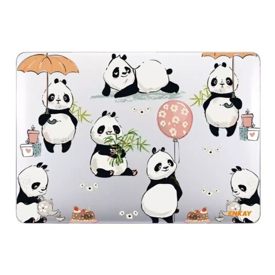 Enkay MacBook Pro 16 ENKAY Protective Hard Case med Print - Panda