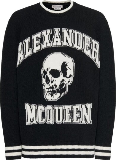 Alexander McQueen Herre Strikkevarer Svart S,