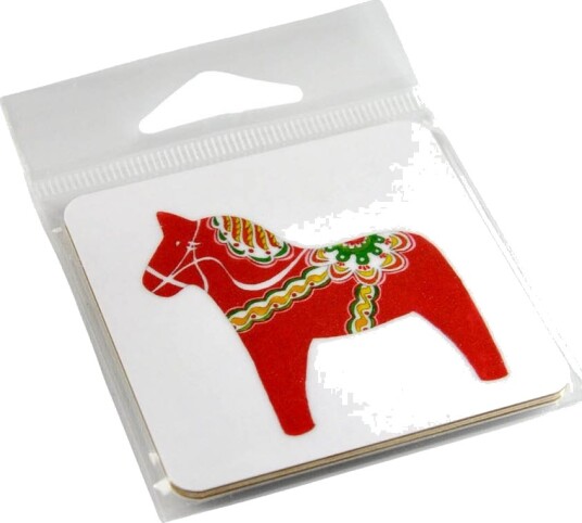 Mellow Design - Magnet Dalahest 6,5x6,5 cm