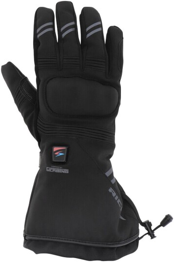 Richa Inferno 12V oppvarmet vanntett motorsykkelhansker sett 4XL Svart