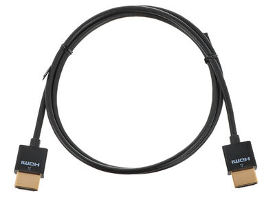 Kramer HDMI Pico 0,9m Kabel med Ethernet - Svart Kramer HDMI Pico 0,9m Kabel med Ethernet - Svart
