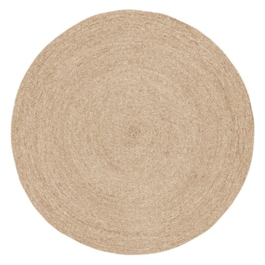 Dixie Ella matte Ø125 cm Hvit-natur