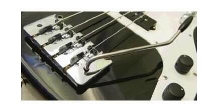 Hipshot 4-String Bass Tremolo .750" / 19 Mm Spacing - Chrome
