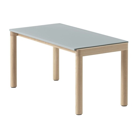 Muuto Couple 1 Plain salongbord 40 x 84 x 40 cm Pale blue-oak