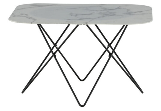 Venture Home TriStar sofabord 80x80 cm glass hvit marmor dekor. 1672661-03-0 1672661-02-0 Venture Home TriStar sofabord 80x80 cm glass hvit marmor dekor. 1672661-03-0 1672661-02-0