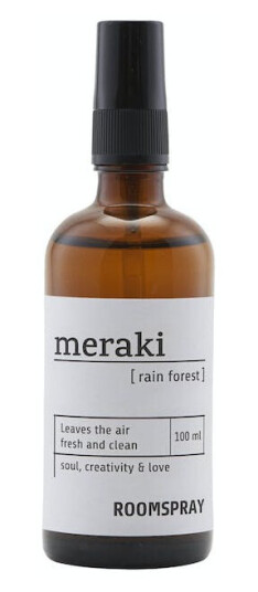 Meraki Rain Forest Romspray 100 ml - Duft av Vannblomster og Mose