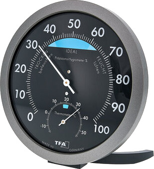 TFA Accuracy Thermo-Hygrometer BK TFA Accuracy Thermo-Hygrometer BK