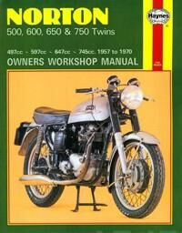 Norton 500, 600, 650 & 750 Twins (57 - 70) Haynes Repair Manual Av Haynes Publishing