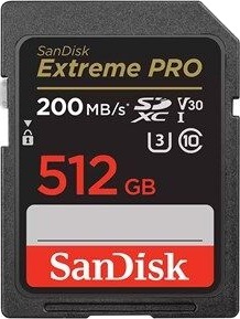 SanDisk Extreme PRO SD 512 GB