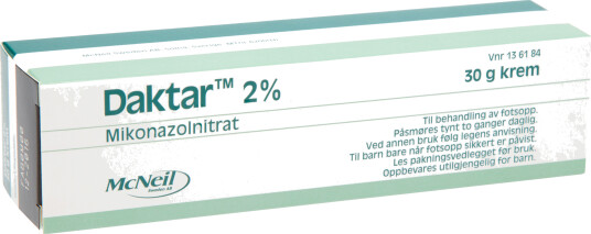 Daktar Krem 2 %, 30 gram Daktar Krem 2 %, 30 gram