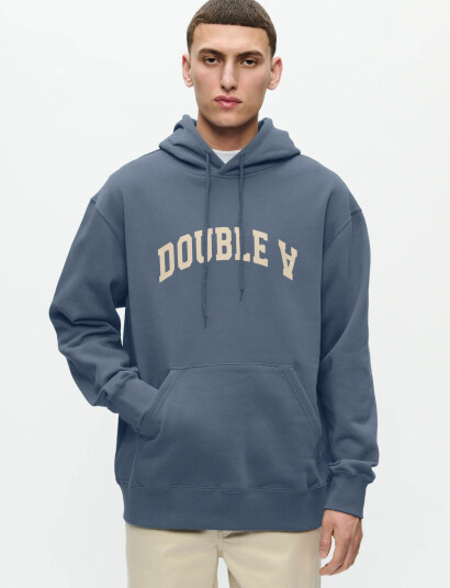 WOOD WOOD Wwjames Hoodie Aaarc 25219 - Blue - M WOOD WOOD Wwjames Hoodie Aaarc 25219 - Blue - M