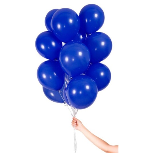 Ballonger 30 pk. Mørkblå
