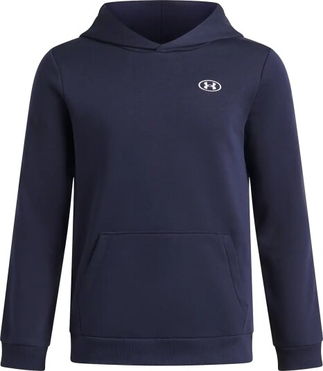 Under Armour Ua B Rival Fleece Hoodie Navy 158 170