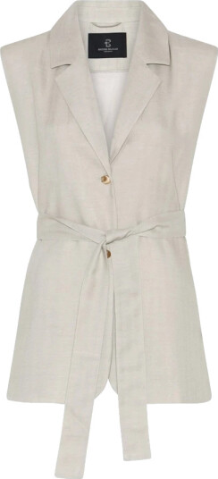 Bruuns Bazaar Aphandrabbewe Vest Beige 36 Bruuns Bazaar Aphandrabbewe Vest Beige 36
